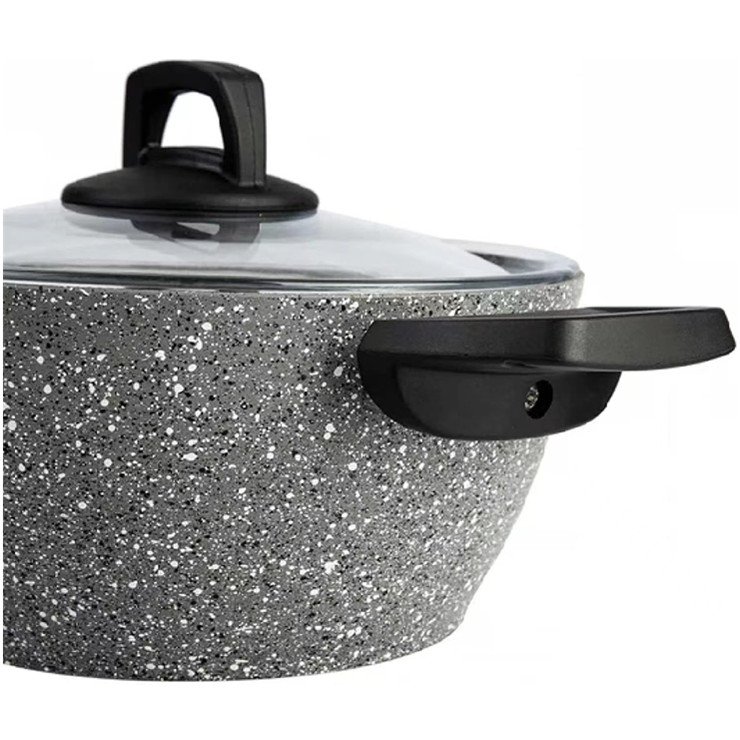 YongKang Factory 7 pcs hot sale forged Aluminum Non Stick Kitchen Wear Cookware pots and pans Set