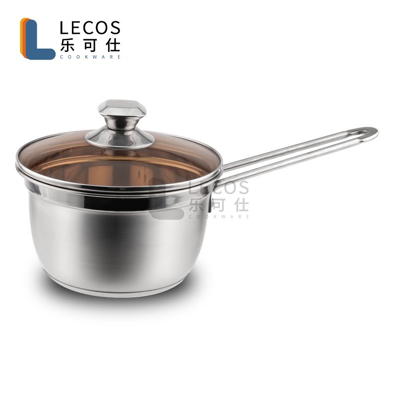 Stainless Steel 4pcs Soup Pot Sauce Pan Set Cookware Set Tableware Cooking Milk Pot And Stock Pot