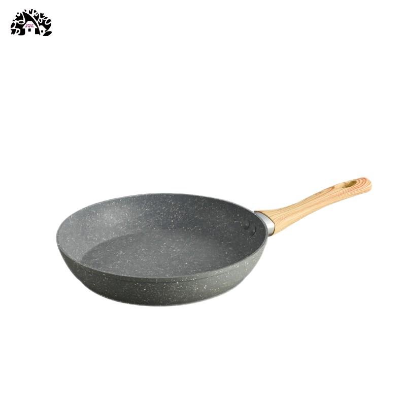 Factory Direct Sale Aluminium Frying Pans Aluminum Nonstick Saute Pans Induction Cookware Set Medical stone frying pan 10pcs co