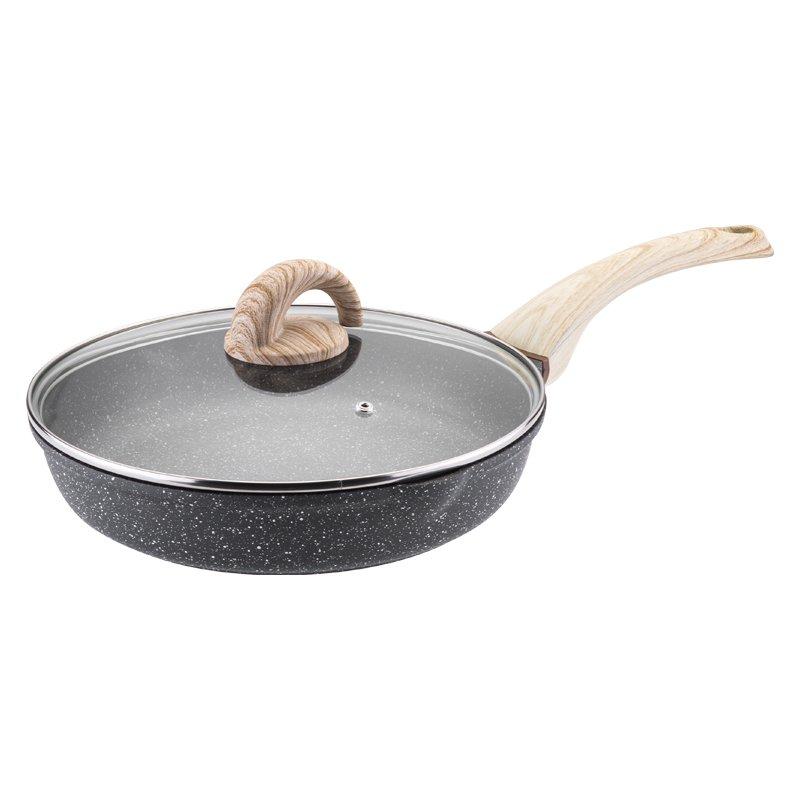 BOREINE Hot Selling Ceramic Coating Die Casting Aluminum Non Stick Cookware Sets Wholesale Fry Pan