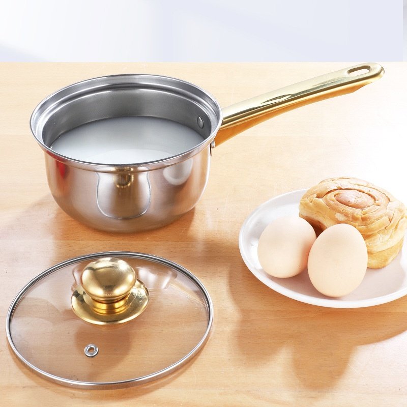 stainless steel Nonstick cookware set 12 pieces a set of Stock Pot Stew Pan cooking frying pots with tea pot