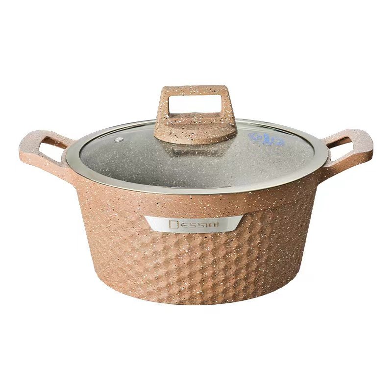 Non-stick Inner Coating 10pcs Aluminium Alloy Kitchen Accessories Set Cookware Home Use Cookware Set Casserole