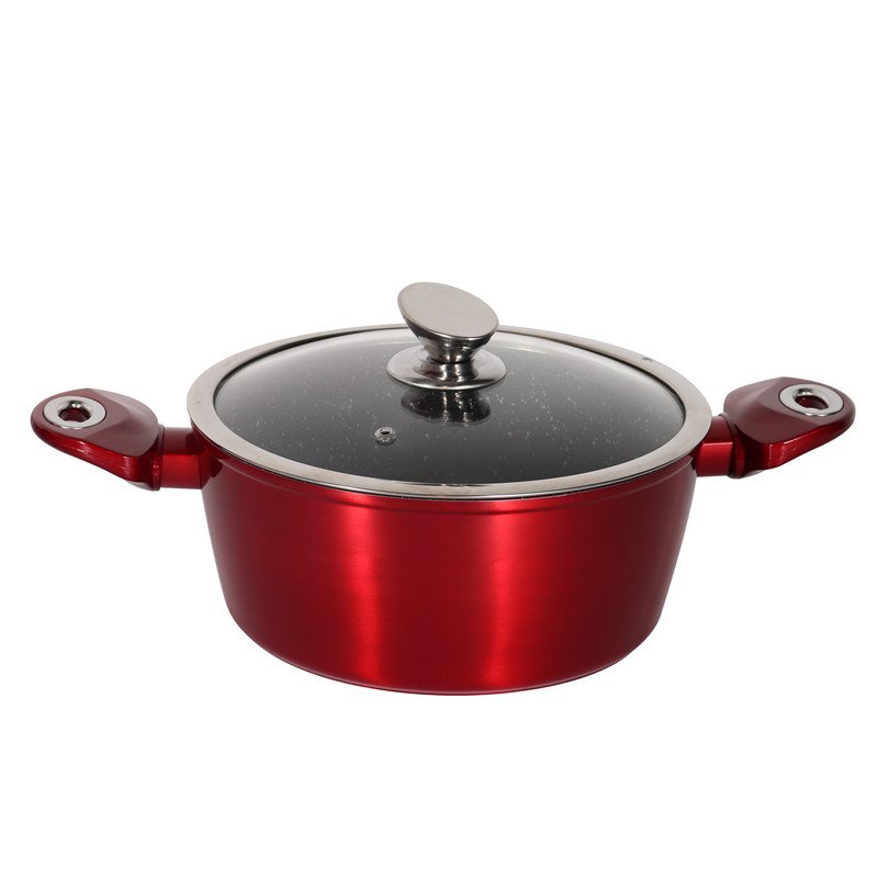 aluminum non-stick new forged cookware sets