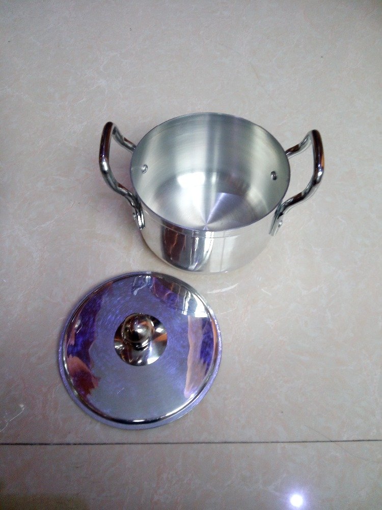 7PCS Polished aluminum cooking pot 16-28CM Aluminum cookware set