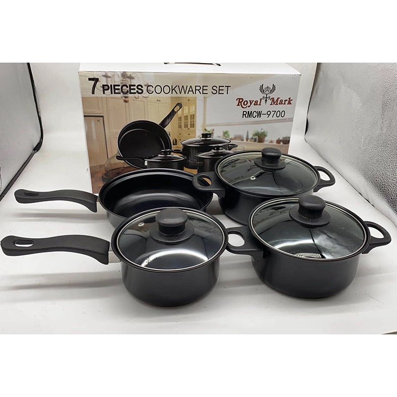 Hot Wholesale Cookware 13 Piece Set Nonstick Cookware Stock Pot Stew Pan Frying Pan Multi-piece Kitchen Cookware Set