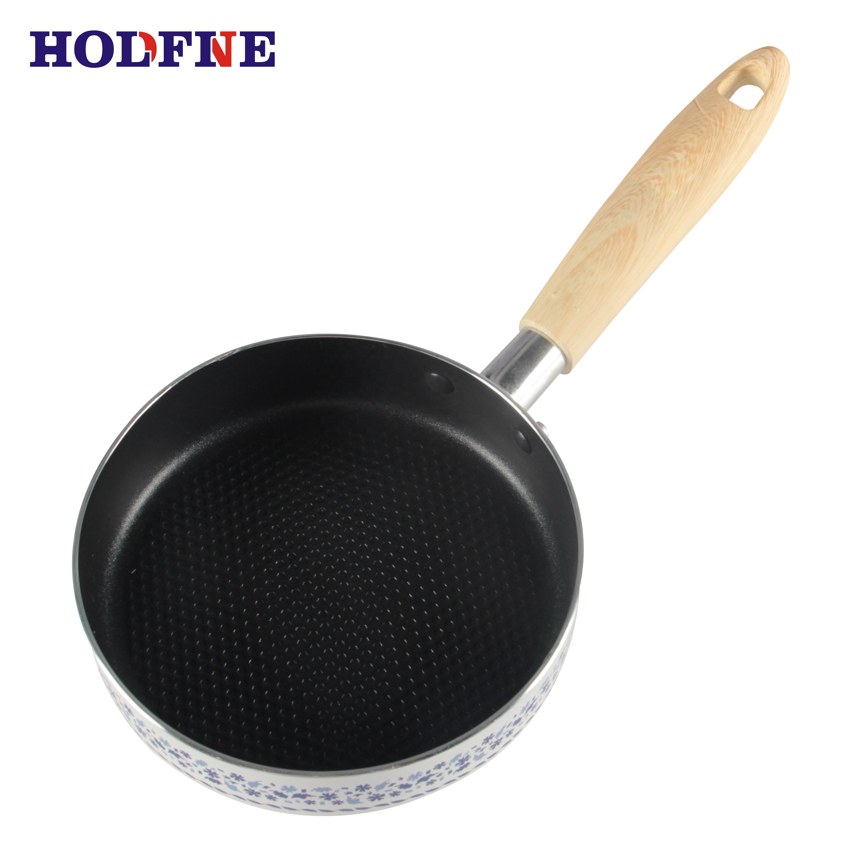 New arrival kitchen aluminum pot customized Logo Cookware set with Bakelite handle