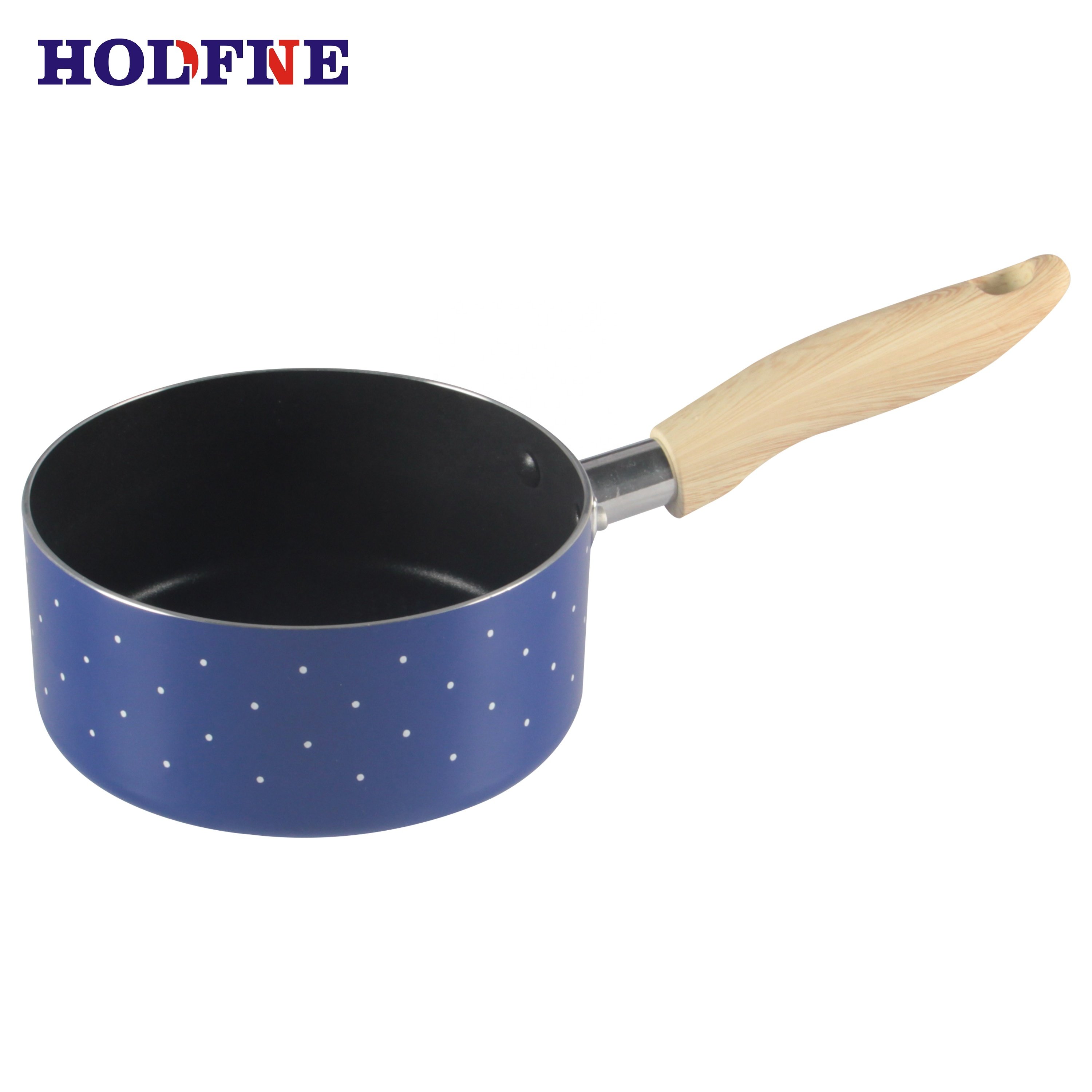 New arrival kitchen aluminum pot customized Logo Cookware set with Bakelite handle