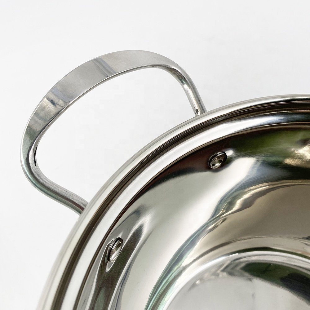 Household Cookware Home Cooking Kitchenware Stainless Steel Pot Milk Boiling Pot