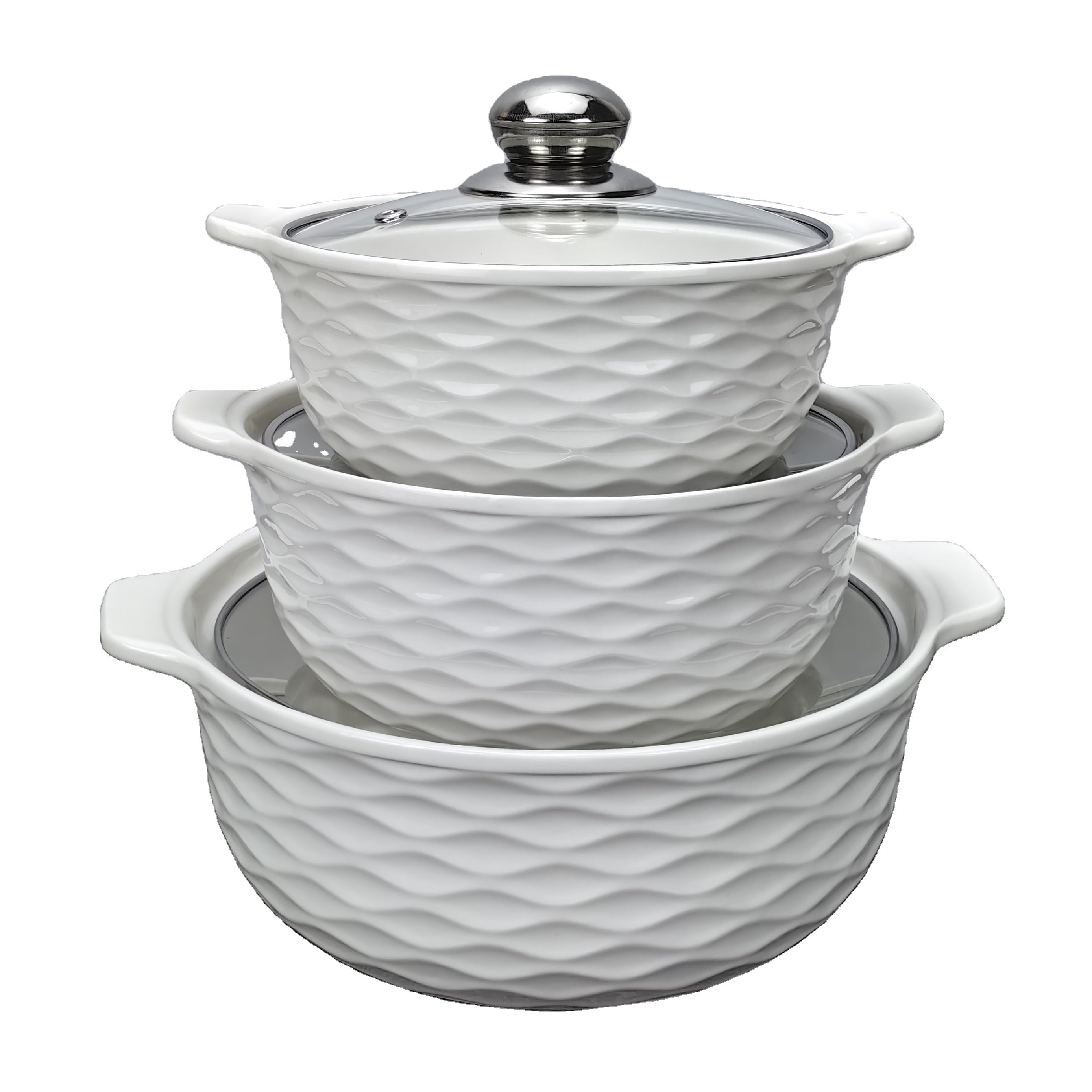 Carote aluminum casserole non stick cookware set cuisine cooking soup pot with lid stock pot Soup & stock pot nonstick granite