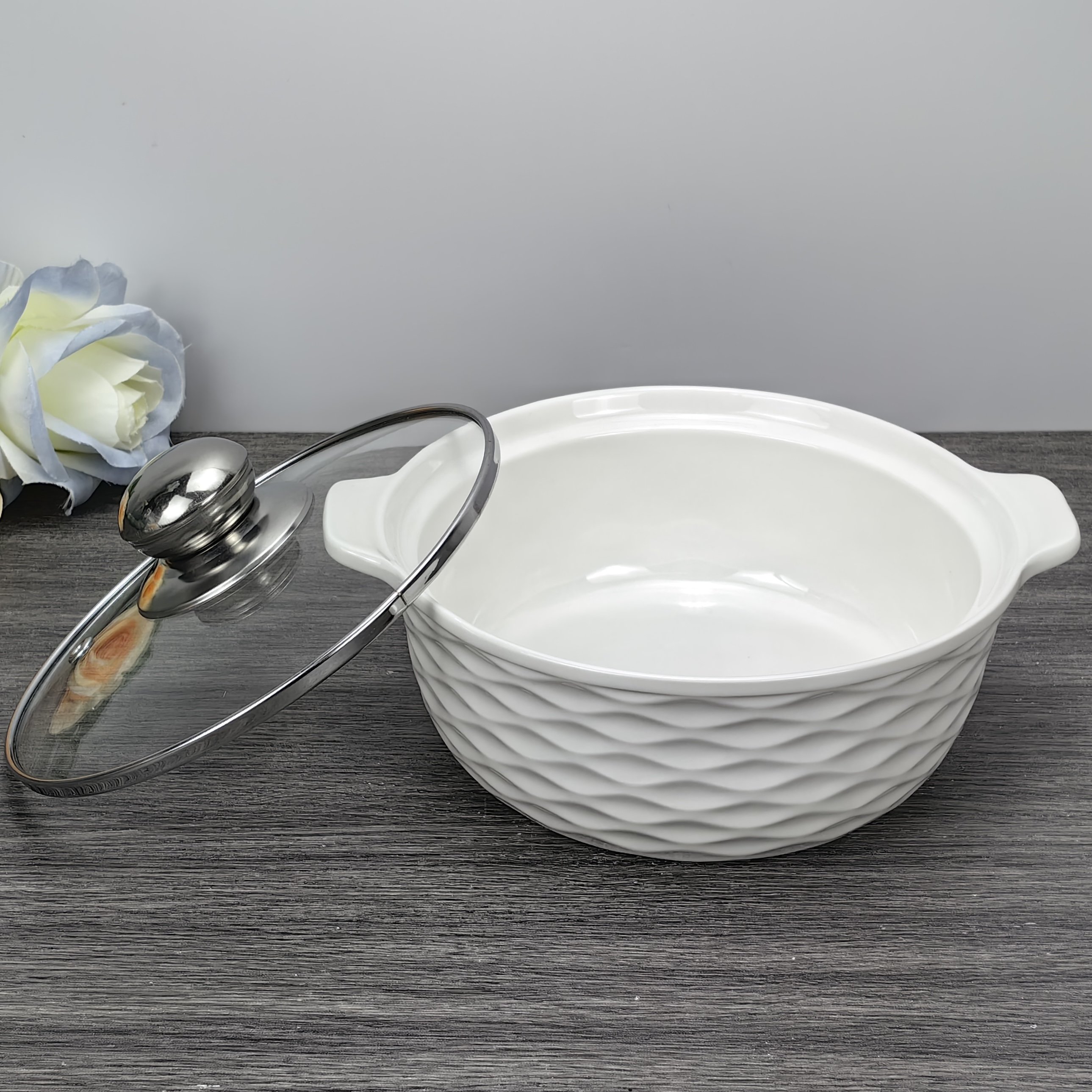 Carote aluminum casserole non stick cookware set cuisine cooking soup pot with lid stock pot Soup & stock pot nonstick granite