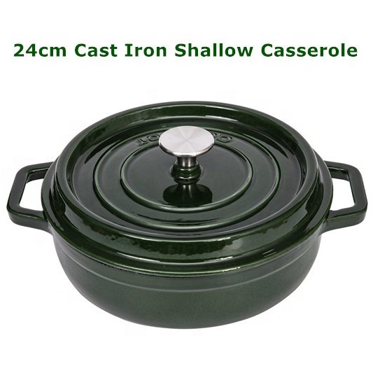 Wholesale Cast Iron Cookware Sets 8pcs Enamel Cast Iron Cookware Set