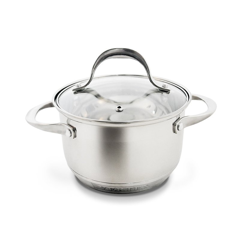 Stainless Steel Pot Set 12PCS Mirror Polishing For Induction Cooker Stove kitchen cooking pot