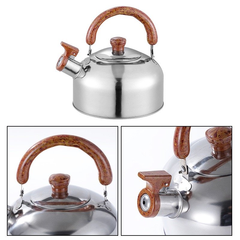 12-Piece Non-Stick Stainless Steel Cookware Set Wood Grain Handle Classic Design Sustainable Features Multi-Function Kitchenware