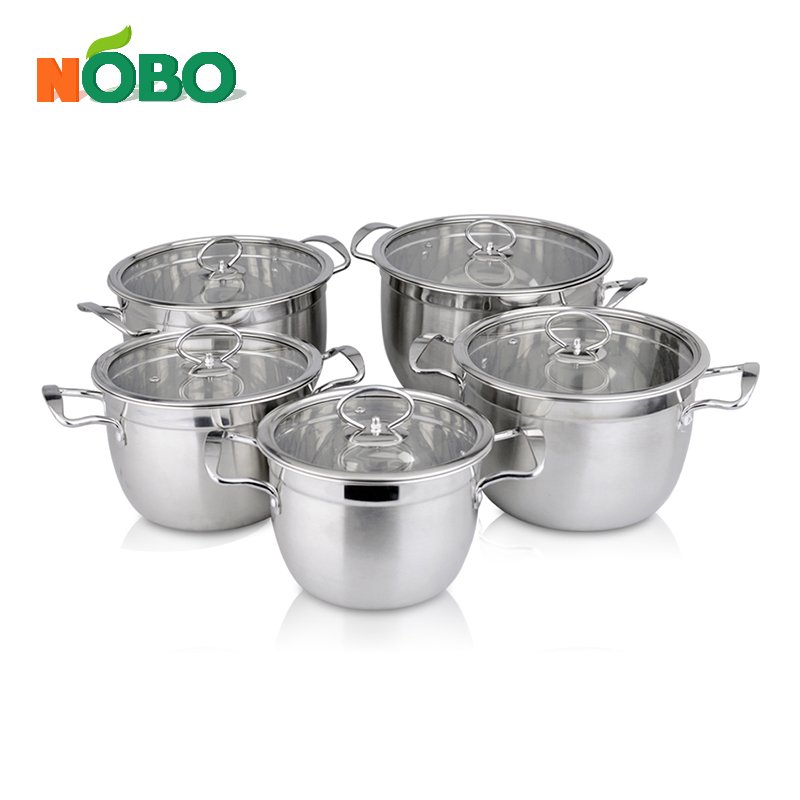 Kitchenware set vinod salad master soup pot 10 pieces stainless steel authentic kitchen cookware