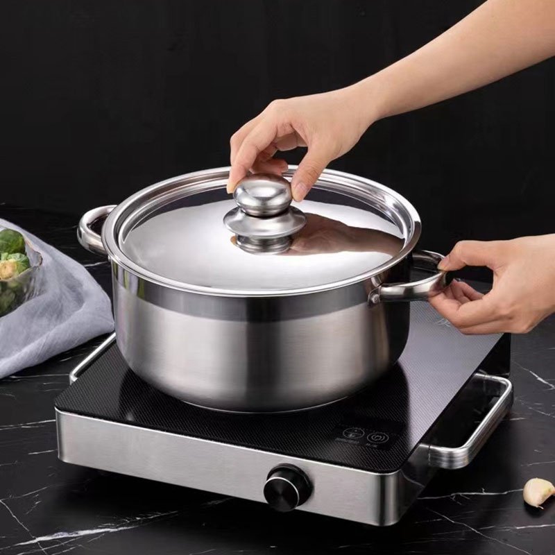 Sell well stainless steel for kitchen multifunction cooking pot sets four-piece soup pot set cookware sets