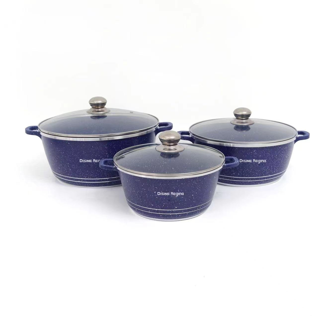 Stocked Desisni Cookware Sets Minimalist 6pieces Soup Pot Cookware Sets