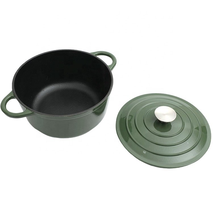 Pots and pans non-stick ceramic cooking utensil cast iron cookware set wholesale kitchenware