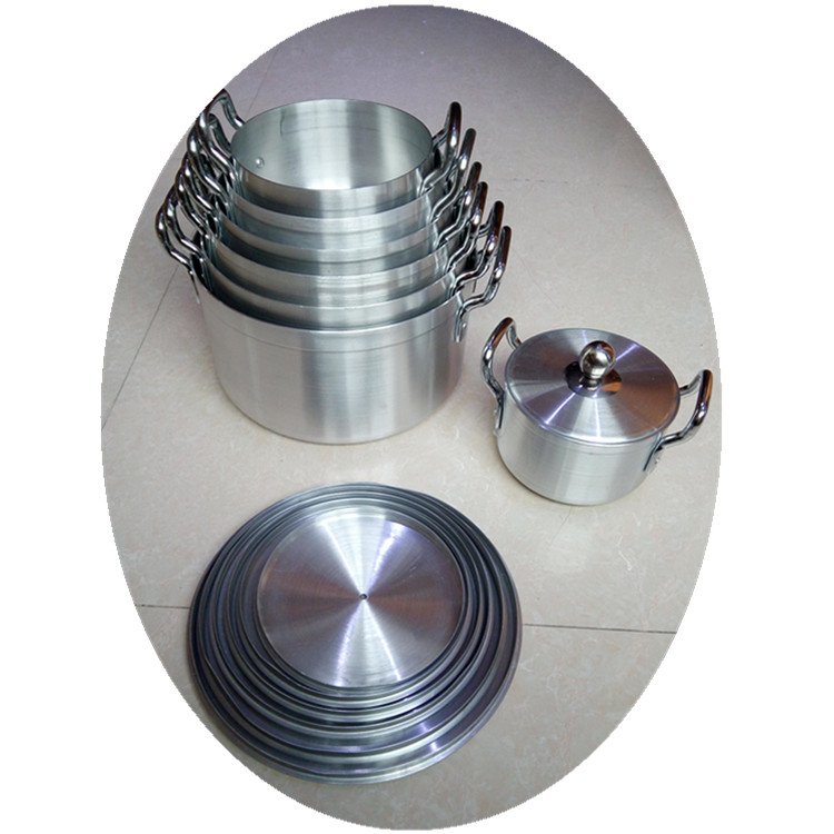 14PCS ALUMINUM SATIN FINISHED COOKING POT SET 16/18/20/22/24/26/28CM HOT SELLING ALUMINUM COOKWARE SET