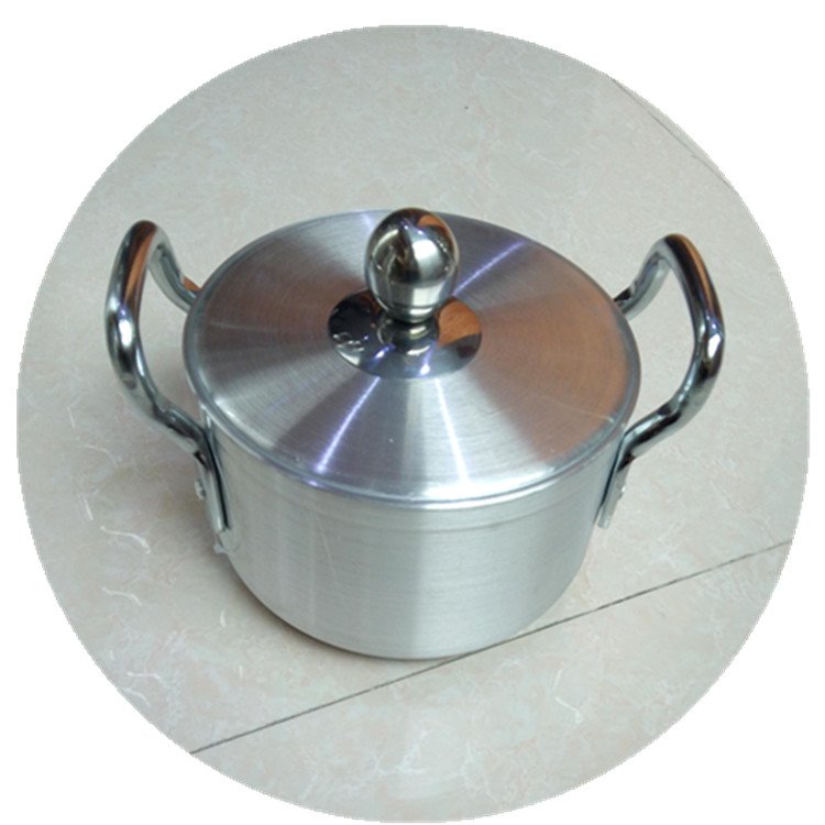 14PCS ALUMINUM SATIN FINISHED COOKING POT SET 16/18/20/22/24/26/28CM HOT SELLING ALUMINUM COOKWARE SET