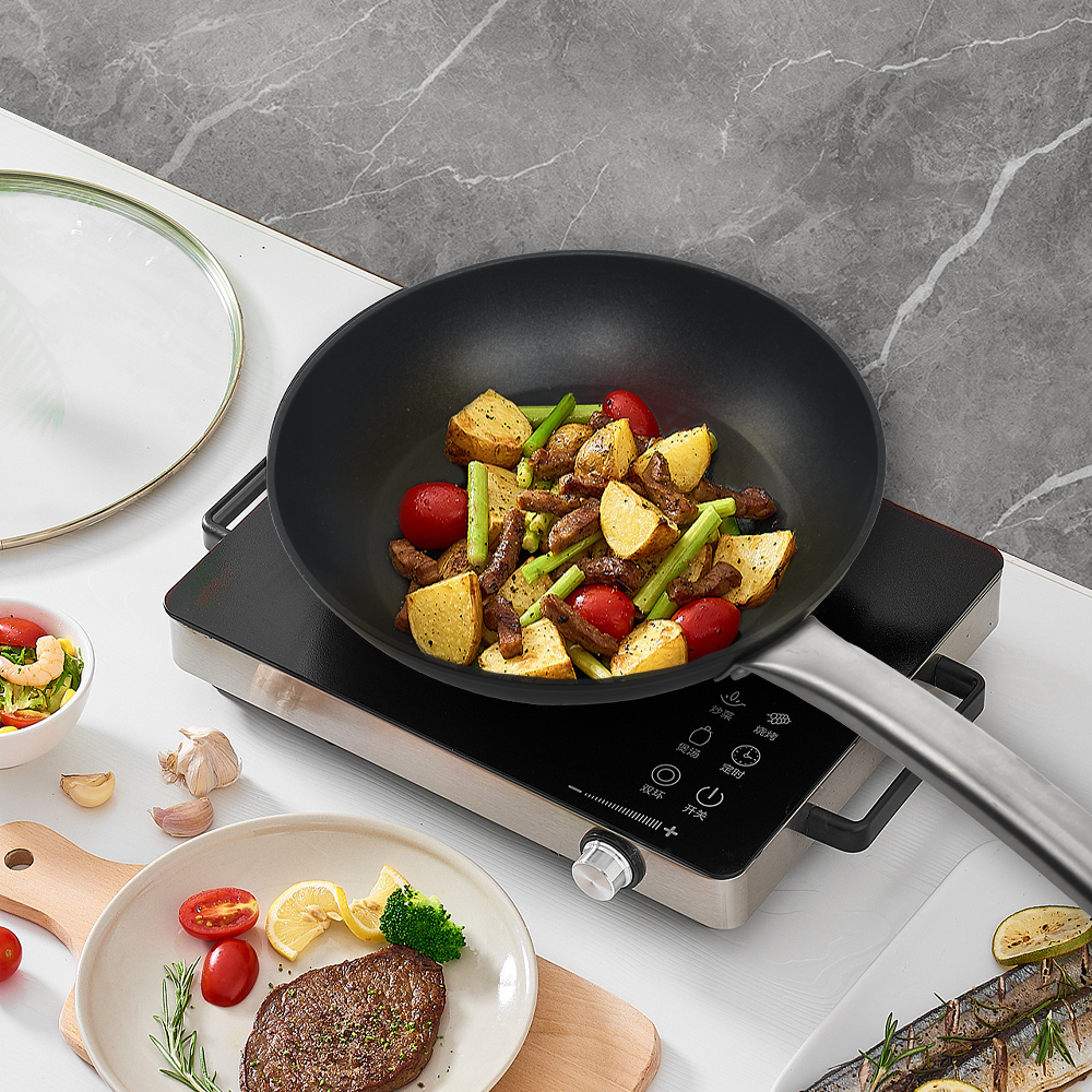 LINK LIFE 8-Inch 20cm Frying Pan S,Heavy-Gauge Aluminum Pots And Pans With Reinforced Nonstick Coating, Oven And Dishwasher Safe