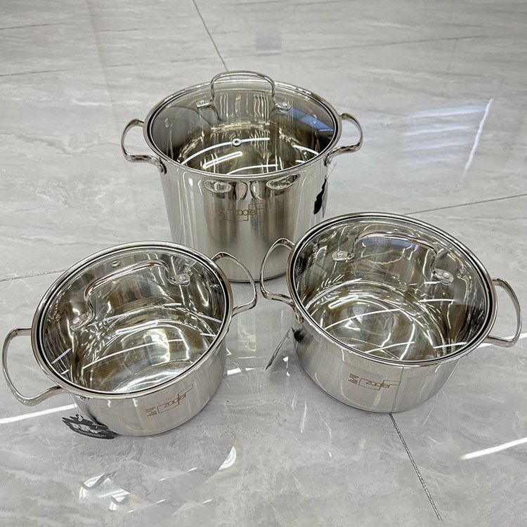 Quality Restaurants Cookware Set Non Stick Stainless 12pcs Cookware Set Manufacturer