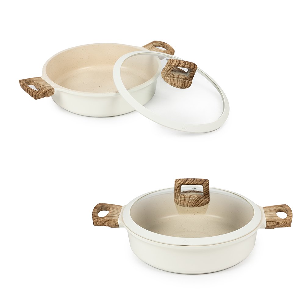 Granite Induction Kitchen Cooking Set Die Cast Cookware Set One Set