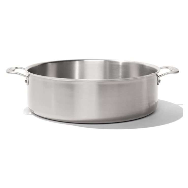 Professional Manufacturer Pots And Pans 5-ply Stainless Steel Cookware Set Kitchen Cooking Pot Dutch oven Saucepan with lid
