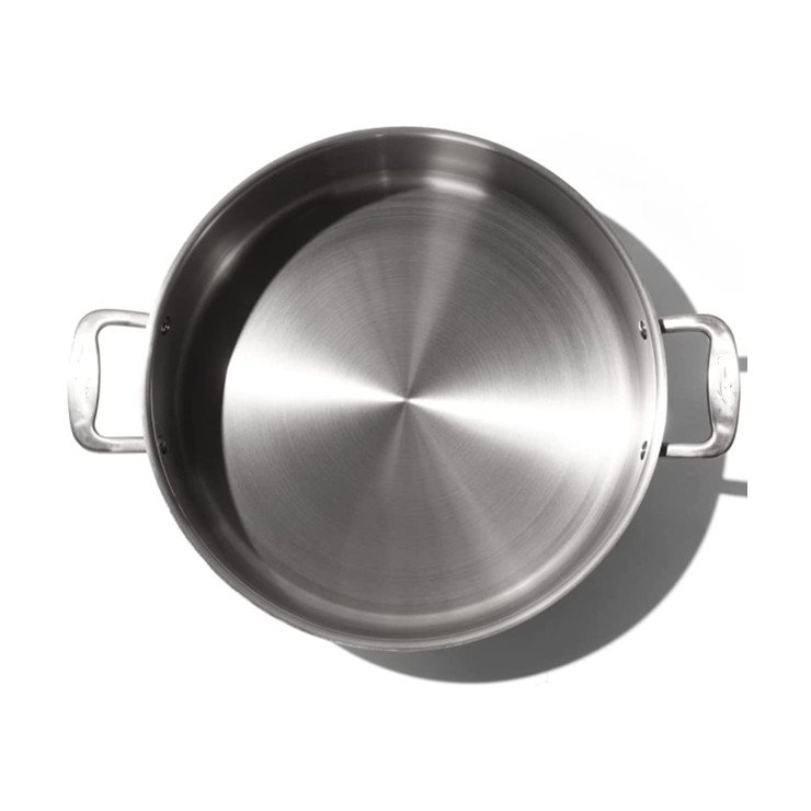 Professional Manufacturer Pots And Pans 5-ply Stainless Steel Cookware Set Kitchen Cooking Pot Dutch oven Saucepan with lid