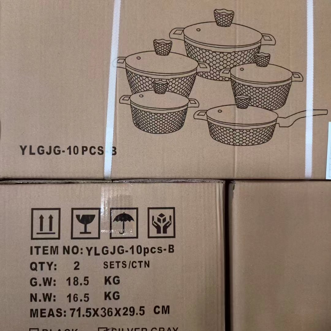 Kitchenware Soup Pots Red Enamel Pot With White Dots Enamel Cookware Sets