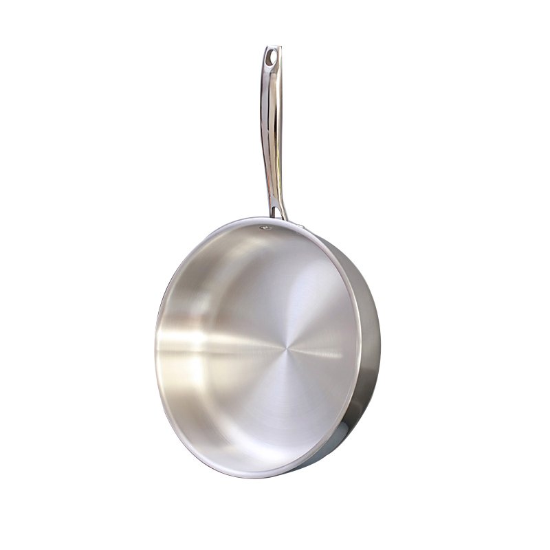 Non Stick Stainless Steel Steak Skillet Wok Fry Pan Cookware Set Saute Pan