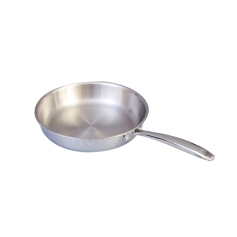 Non Stick Stainless Steel Steak Skillet Wok Fry Pan Cookware Set Saute Pan