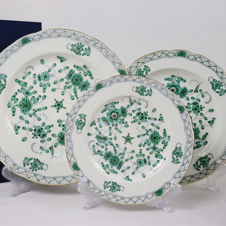 Wholesale European style luxury 5pcs bone china dinner set