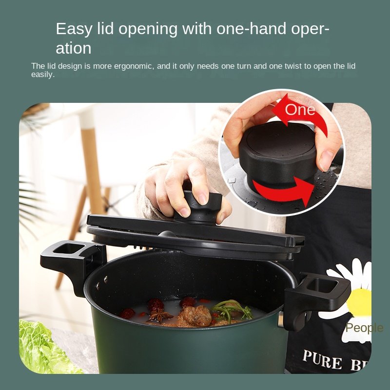 2022 low high quality 6 L carbon steel kitchenware set cooking pot cookware set low pressure cooker