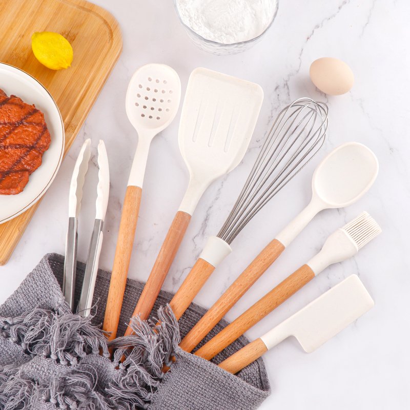 7pcs Kitchen Utensil Set Silicone Cooking Utensils Accessories Gadgets Cookware Set