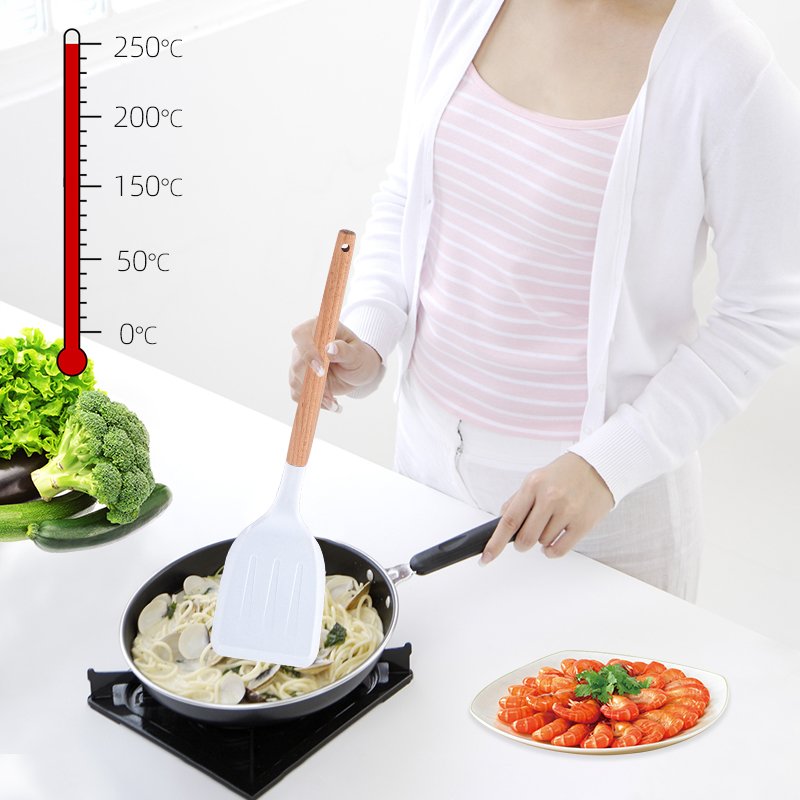 7pcs Kitchen Utensil Set Silicone Cooking Utensils Accessories Gadgets Cookware Set