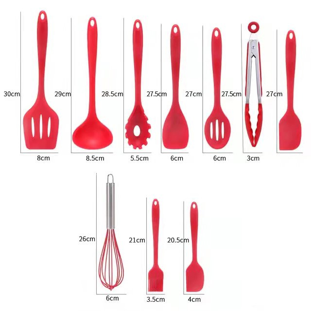Cookware accessories Silicone kitchen utensils Set Kitchen ware
