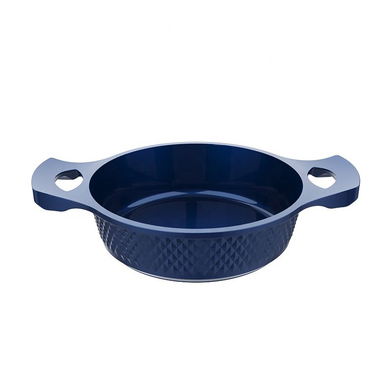 new launch 10pcs diamond shape die cast aluminum non stick stock pot cookware set with lids casserole