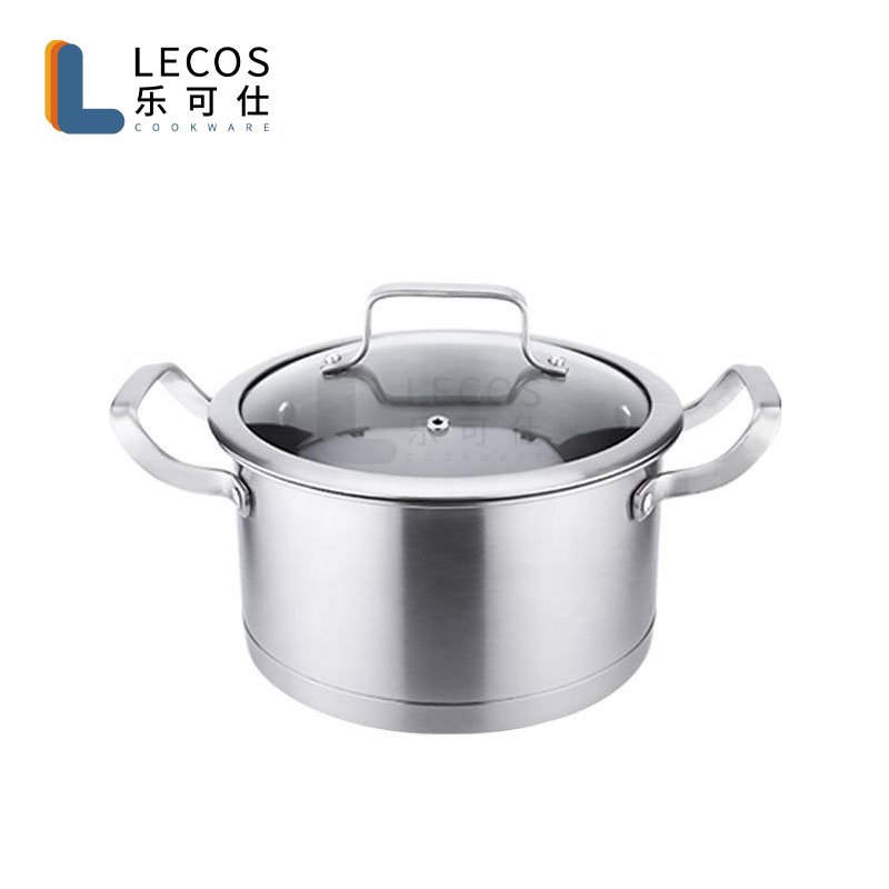 New Product Frying Pan Induction Compatible Skillet Saucepan Stainless Steel 6 Piece Cookware Sets