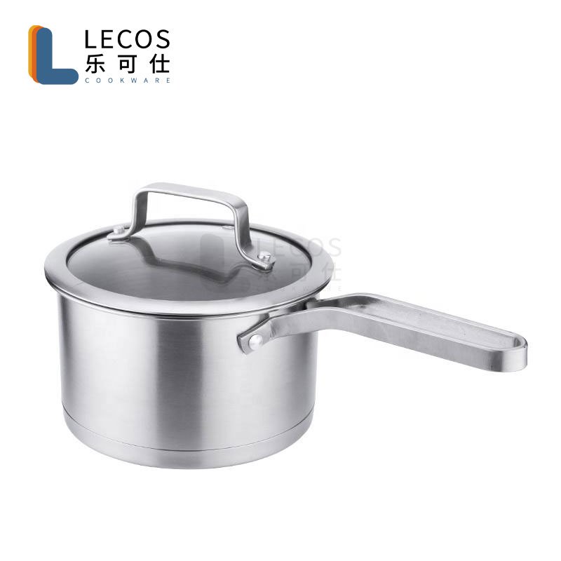 New Product Frying Pan Induction Compatible Skillet Saucepan Stainless Steel 6 Piece Cookware Sets