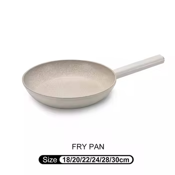 Granite Pot Cookware Set White Restaurant Commercial White Ceramic Aluminum Nonstick Kitchenware Cookware Set