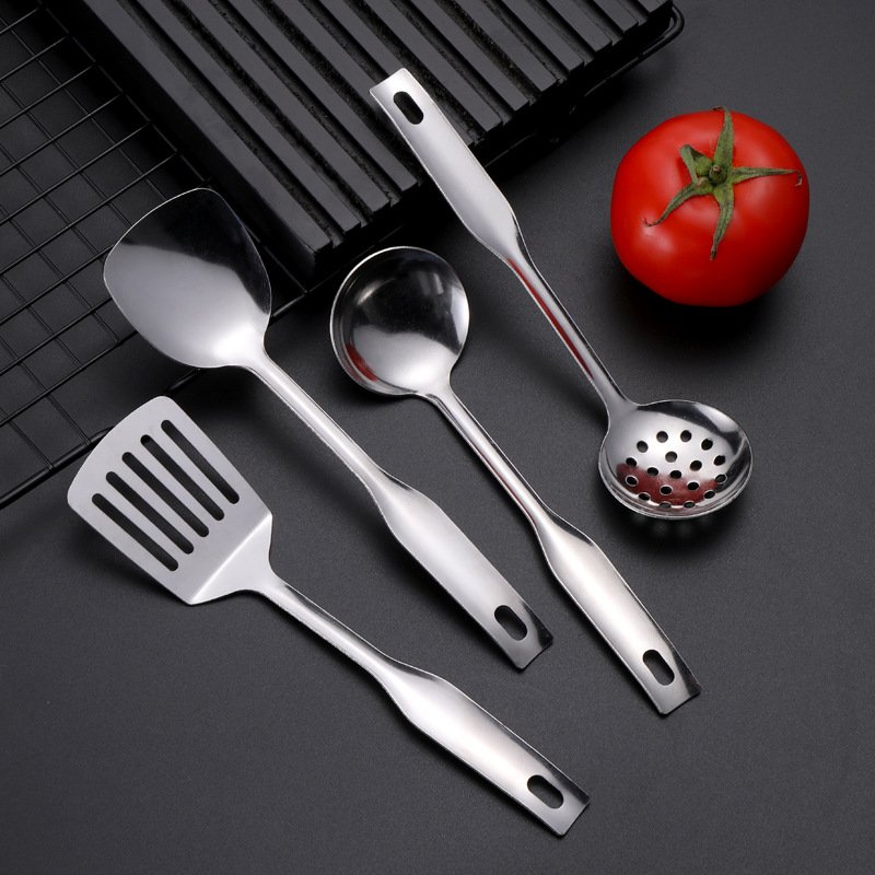 Stainless Steel Simple Kitchenware Supplies Cooking Tools Cookware Set Spoon Shovel kitchen utensils induction manufacturers