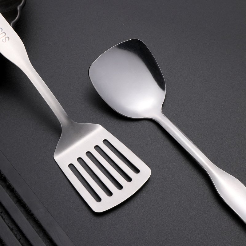 Stainless Steel Simple Kitchenware Supplies Cooking Tools Cookware Set Spoon Shovel kitchen utensils induction manufacturers