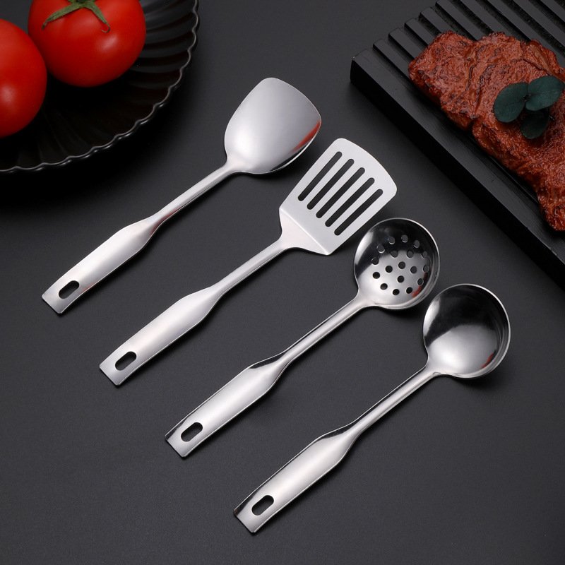 Stainless Steel Simple Kitchenware Supplies Cooking Tools Cookware Set Spoon Shovel kitchen utensils induction manufacturers