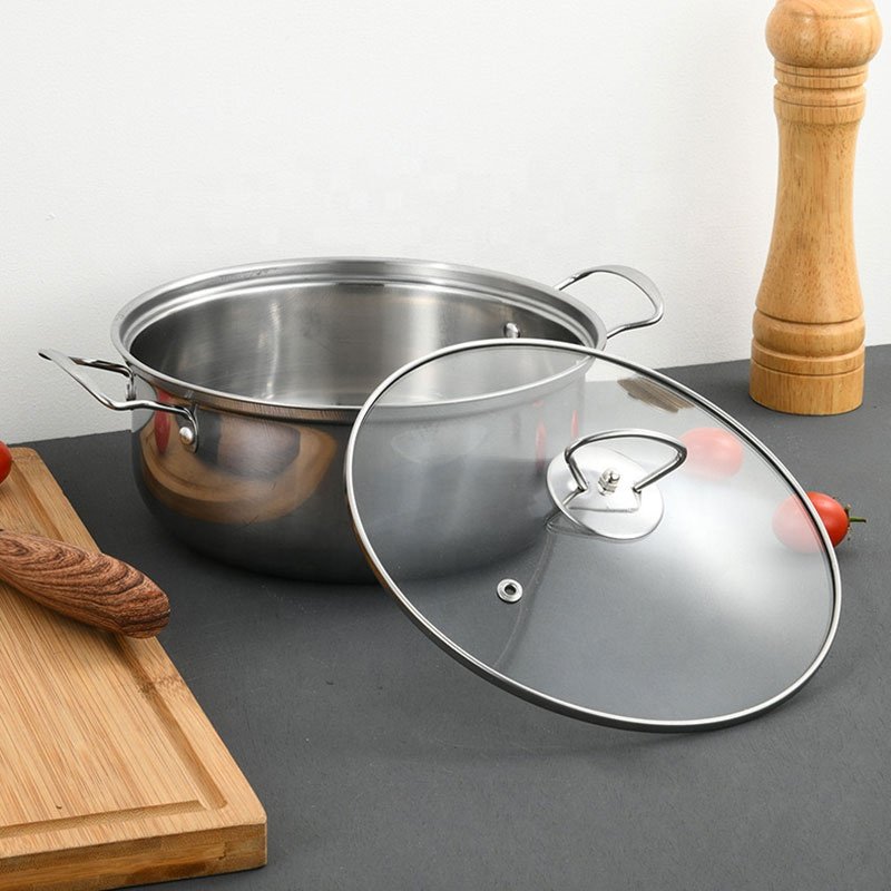 Sell well stainless steel for kitchen multifunction cooking pot sets five-piece soup pot set cookware sets