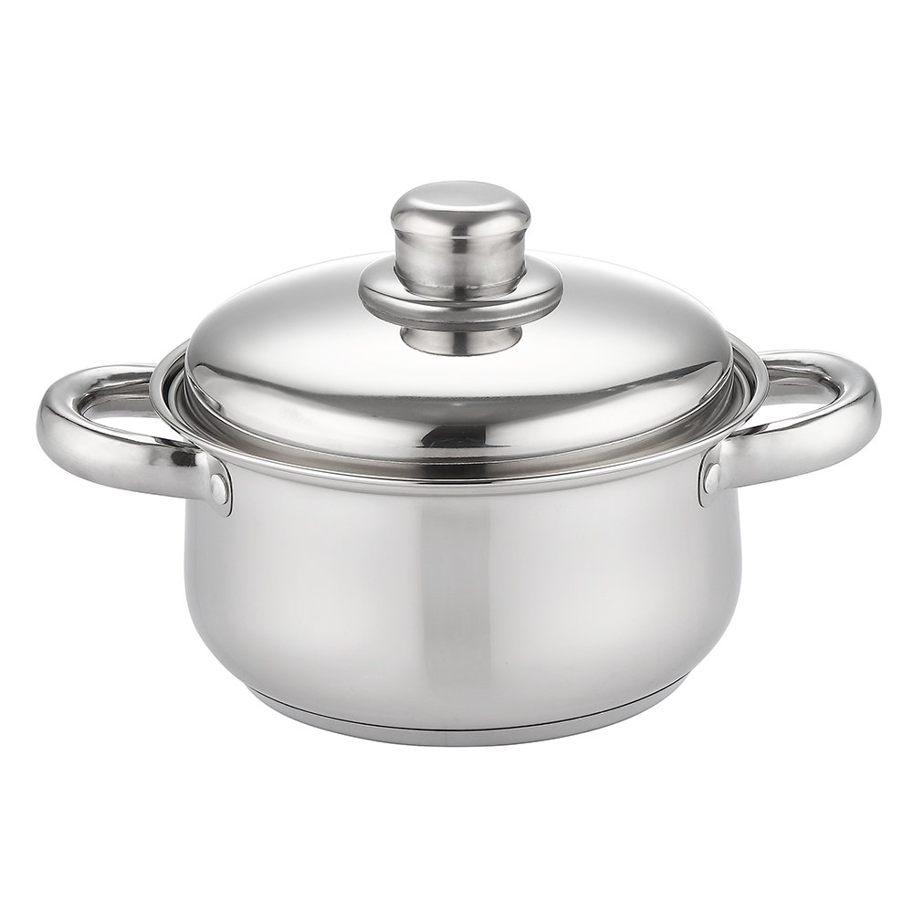Kitchen Ware Professional Modern Picnic Stainless Steel Cooking Pot Kitchen Stackable Cookware set