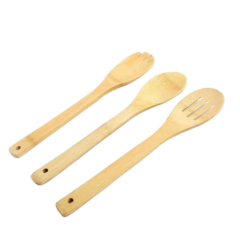 Bamboo Kitchen Utensils,8 Pieces Cooking Utensils Set with Holder Kitchen Utensils Set Cookware