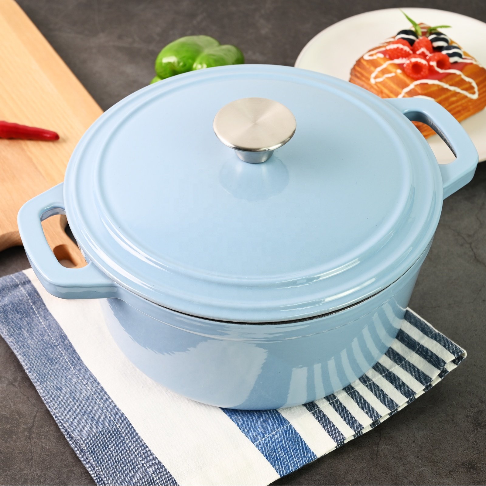2024 Cast Iron Cookware Wholesale Enamel Cast Iron Cookware Set