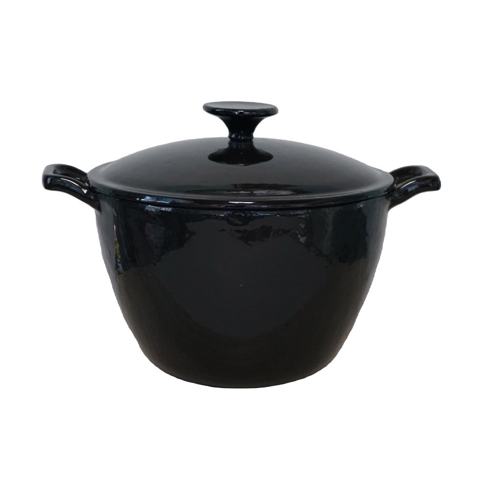 Enamed Cast Iron Round Casserole soup and stock potsFor Kitchen