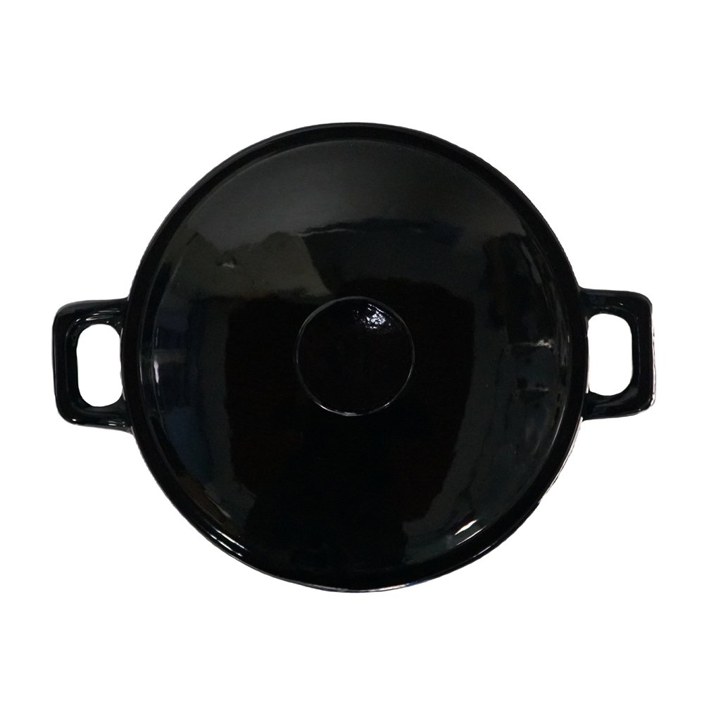 Enamed Cast Iron Round Casserole soup and stock potsFor Kitchen