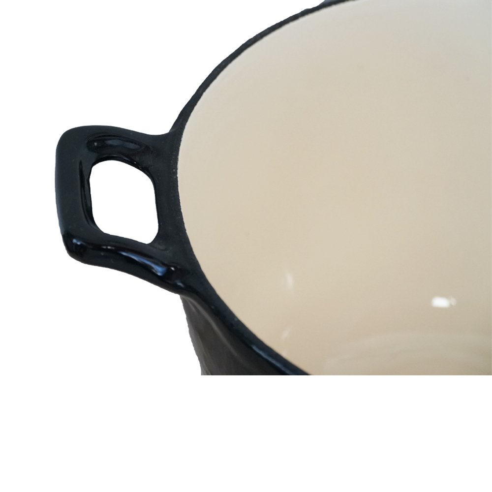 Enamed Cast Iron Round Casserole soup and stock potsFor Kitchen